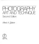 Cover of: Photography by Alfred A. Blaker