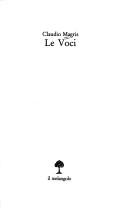 Cover of: Le voci