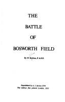The battle of Bosworth Field by Hutton, William