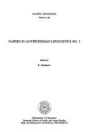 Cover of: Papers in Austronesian linguistics.