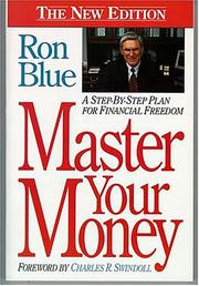 Cover of: Master your money by Ron Blue