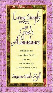 Cover of: Living simply in God's abundance by Suzanne Ezell