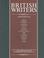 Cover of: British Writers Supplement XII (British Writers Supplements)