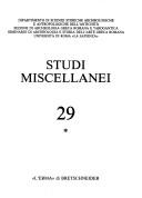 Cover of: Scritti di antichità in memoria di Sandro Stucchi by a cura di Lidiano Bacchielli e Margherita Bonanno Aravantinos.