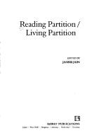 Cover of: Reading partition, living partition