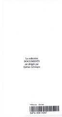Cover of: Les idéologies du ressentiment