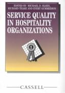 Cover of: Service quality in hospitality organizations