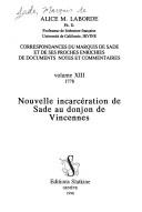 Cover of: Correspondances du marquis de Sade et de ses proches enrichies de documents, notes et commentaires by Marquis de Sade