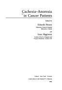 Cover of: Cachexia-anorexia syndrome in cancer patients | 