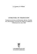 Cover of: Literatura en traduccion by J.J Lanero, J.J Lanero