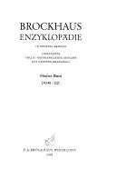 Cover of: Brockhaus Enzyklopädie by 