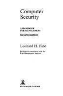 Computer security by Leonard H. Fine