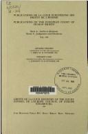 Cover of: Affaire Nielsen: 1. Décision du 26 avril 1988 (dessaisissement) : 2. Arrêt du 28 novembre 1988 = Nielsen case : 1. Decision of 26 April 1988 (relinquishment of jurisdiction) : 2. Judgment of 28 November 1988.