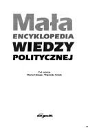 Cover of: Mała encyklopedia wiedzy politycznej