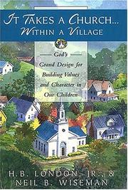 Cover of: It takes a church within a village