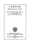 De bello gallico by Gaius Julius Caesar