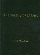 Cover of: The poetry of Sappho by Sappho