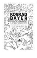 Cover of: Selected Works of Konrad Bayers