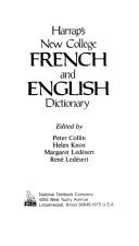 Cover of: Harrap's new college French and English dictionary