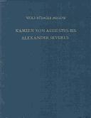 Cover of: Kameen von Augustus bis Alexander Severus by Wolf-Rüdiger Megow