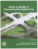 Cover of: Guide to Quality in Preconstruction Engineering