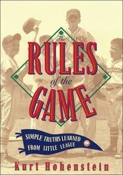 The rules of the game by Kurt Hohenstein