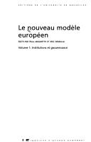 Cover of: Le nouveau modèle européen