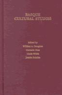 Cover of: Basque Cultural Studies by William A. Douglass