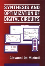 Cover of: Synthesis and optimization of digital circuits by Giovanni De Micheli