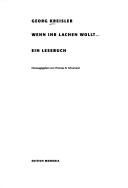 Cover of: Wenn ihr lachen wollt-- by Georg Kreisler