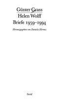 Briefe 1959-1994 by Günter Grass