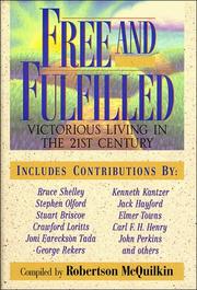 Front cover of Free and Fulfilled by Unknown