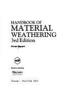 Cover of: Handbook of material weathering by George Wypych