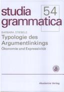 Cover of: Typologie des Argumentlinkings: Ökonomie und Expressivität
