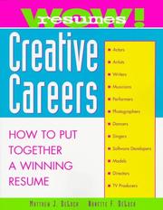 Cover of: WOW!: resumes for creative careers