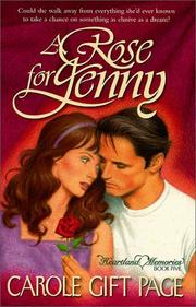 Cover of: A rose for Jenny by Carole Gift Page