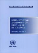 Cover of: Rapid Situation Assessment of Drug Abuse in Maldives | 