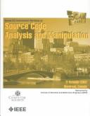 Cover of: SCAM 2002 by IEEE International Workshop on Source Code Analysis and Manipulation (2nd 2002 Montreal, Québec)