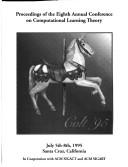 Cover of: Colt 95: 8th Annual Workshop on Computational Learning Theory