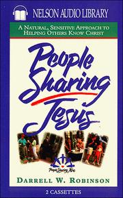 Cover of: People Sharing Jesus by 