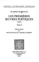 Cover of: Les premières œuvres poétiques (1585). by Flaminio de Birague