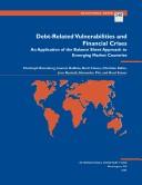 Cover of: Debt-related Vulnerabilities And Financial Crises: An Application of the (IMF's Occasional Papers)