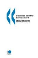 Cover of: Business and the environment | 