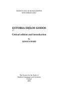 Cover of: Estoria delos godos