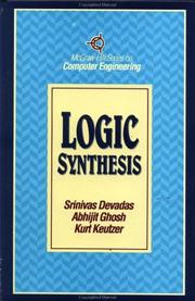 Cover of: Logic synthesis