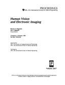 Cover of: Human vision and electronic imaging: 29 January-1 February 1996, San Jose, California