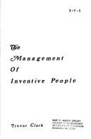 Cover of: The management of inventive people
