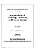 Cover of: Integrated circuit metrology, inspection, and process control: [papers]