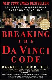 Cover of: Breaking the Da Vinci Code by Darrell L. Bock