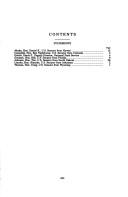 Cover of: Proposed fiscal year 2001 budget request for the National Park Service: hearing before the Subcommittee on National Parks, Historic Preservation, and Recreation of the Committee on Energy and Natural Resources, United States Senate, One Hundred Sixth Congress, second session ... February 29, 2000.